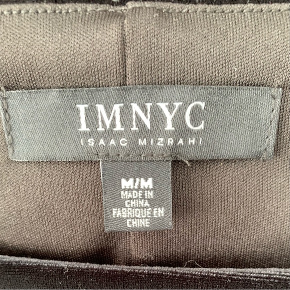 IMNYC Black Velvet Bell Sleeve Sheath Dress, Size Medium - Picture 6 of 8